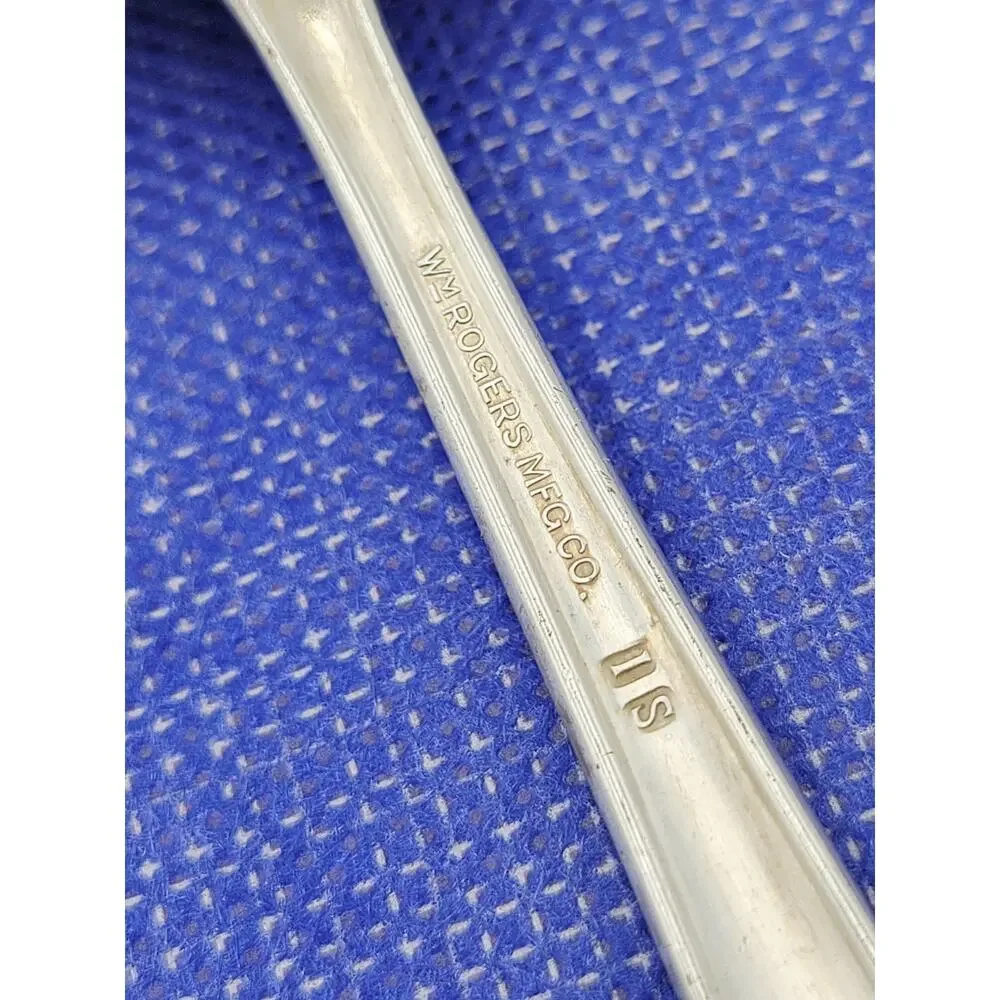 International Silverplate Wm Rogers Mfg FIDELIS Butter Knife & Sugar Spoon 1933